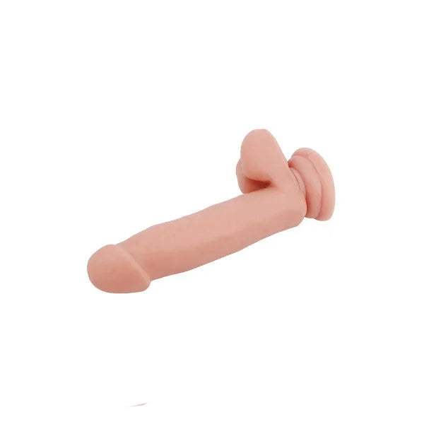 Mr Dixx - 7.1 Realistic Silicone Dual Density Dildo with Suction Cup - PlayBlue