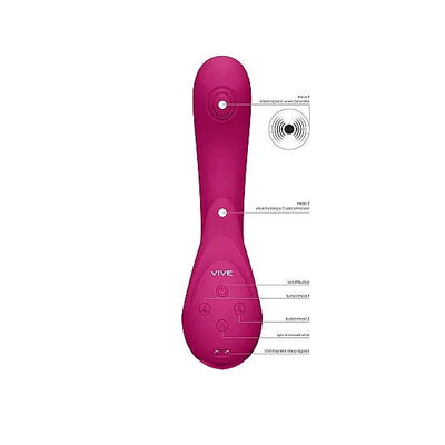 Vive - Miki - Pulse Wave & Flickering G-Spot Vibrator - PlayBlue