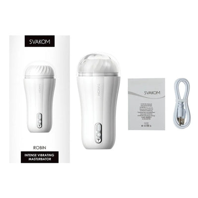 Svakom - Robin Rechargeable Masturbator - PlayBlue