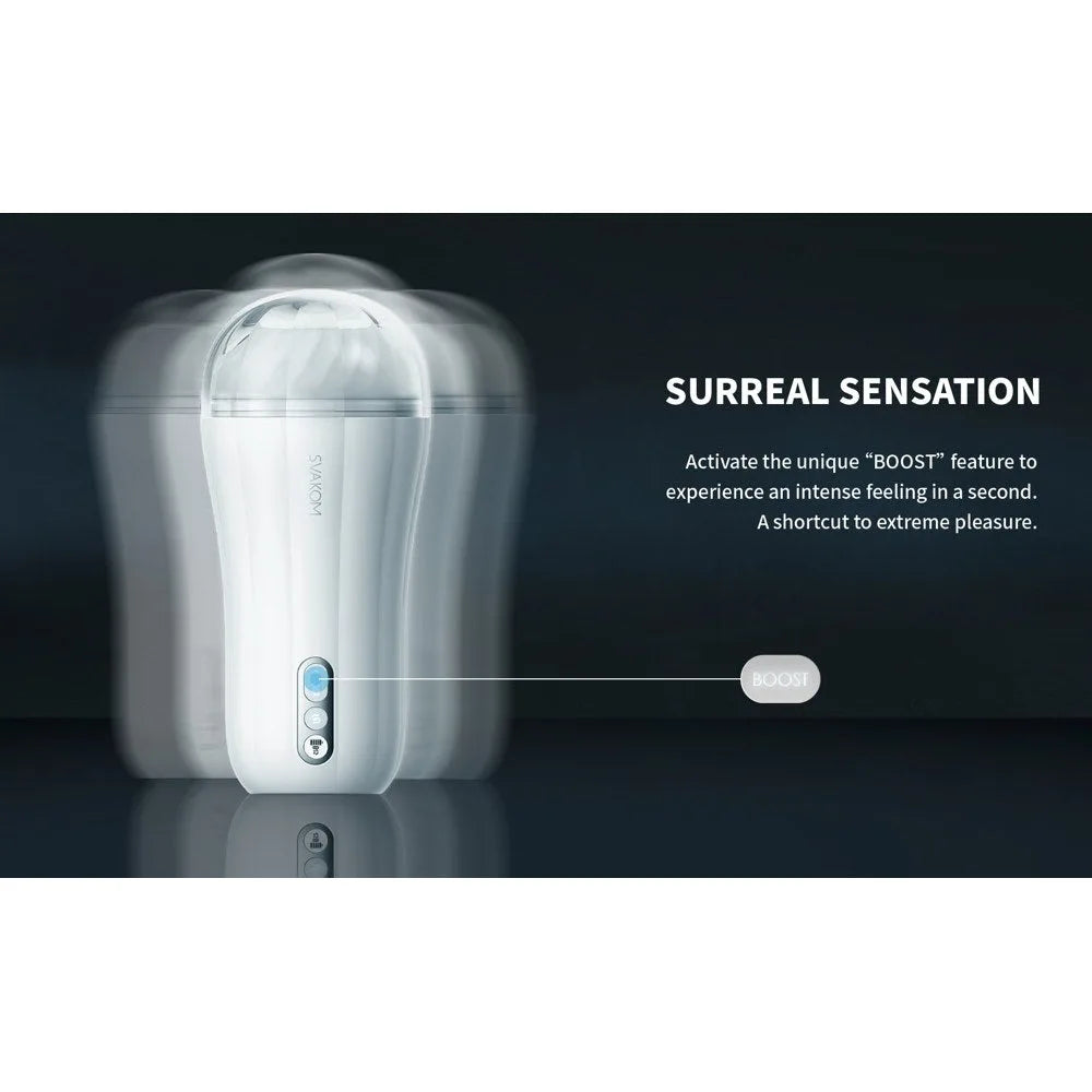 Svakom - Robin Rechargeable Masturbator - PlayBlue