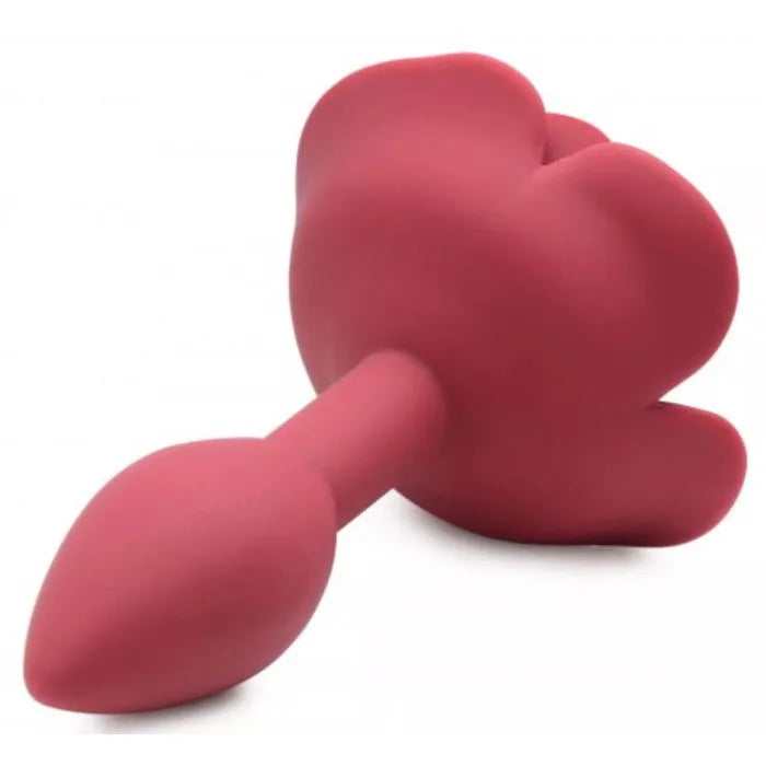 Booty Bloom Silicone Anal Plug With Rose