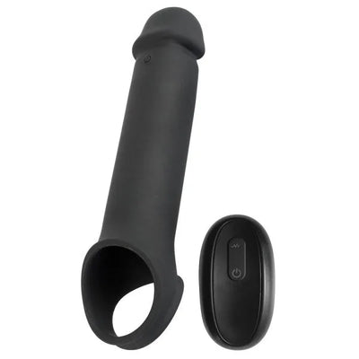 Rebel - Remote Controlled Silicone Penis Extension - PlayBlue
