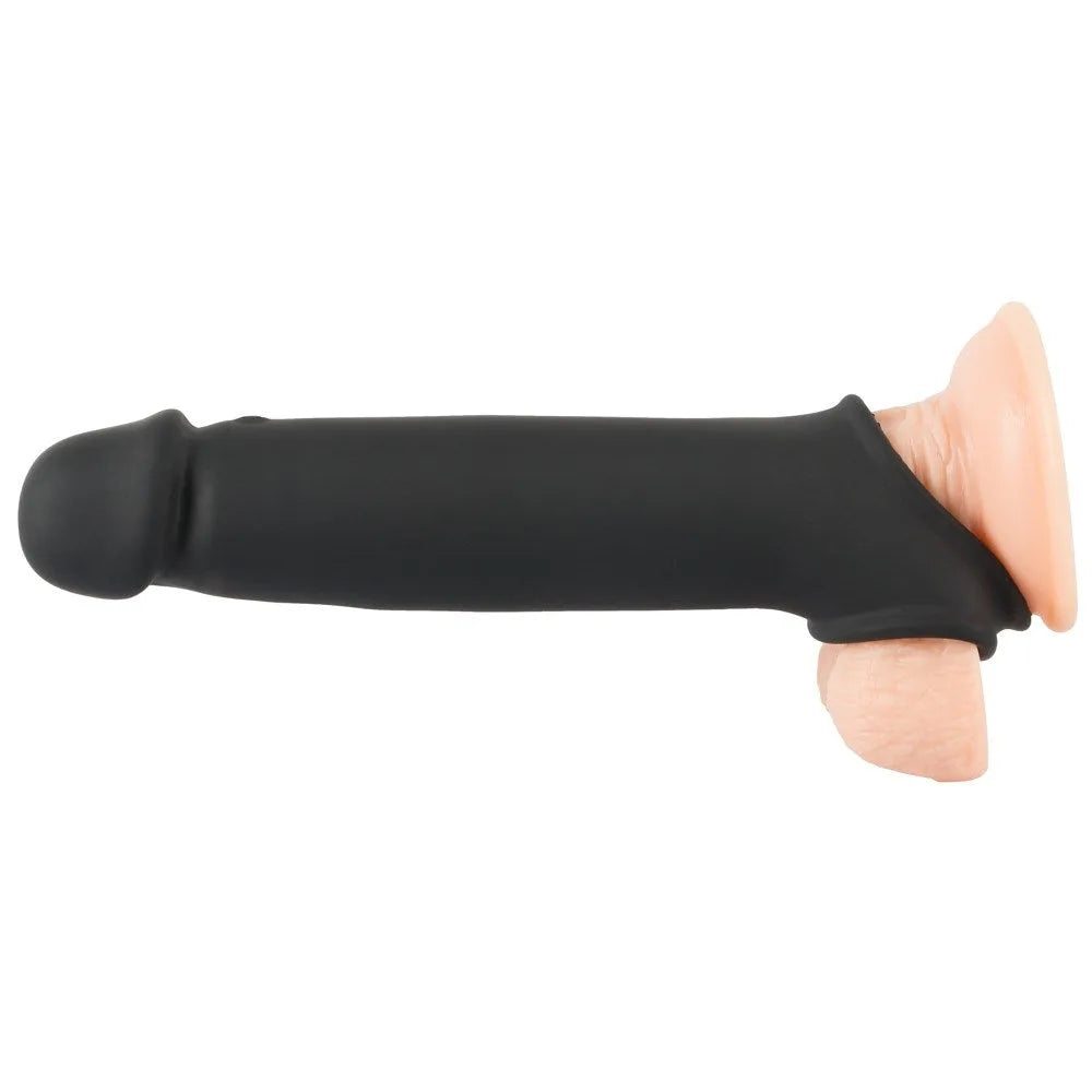 Rebel - Remote Controlled Silicone Penis Extension - PlayBlue