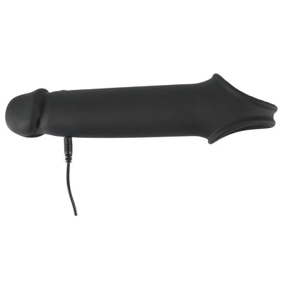 Rebel - Remote Controlled Silicone Penis Extension - PlayBlue