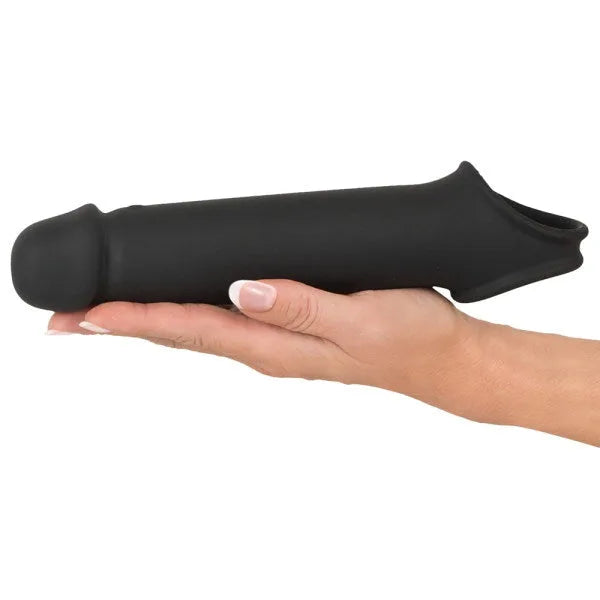 Rebel - Remote Controlled Silicone Penis Extension - PlayBlue