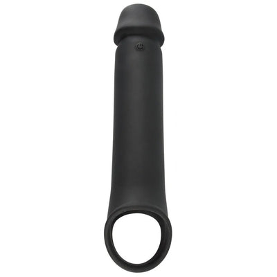 Rebel - Remote Controlled Silicone Penis Extension - PlayBlue