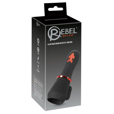 Rebel - Rechargeable Dual Motor Penis Pleasure - PlayBlue