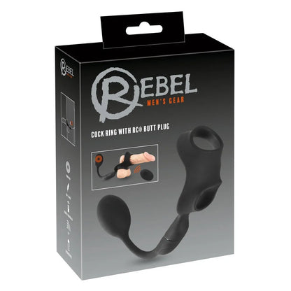 Rebel - Remote Control Cock Ring & Plug