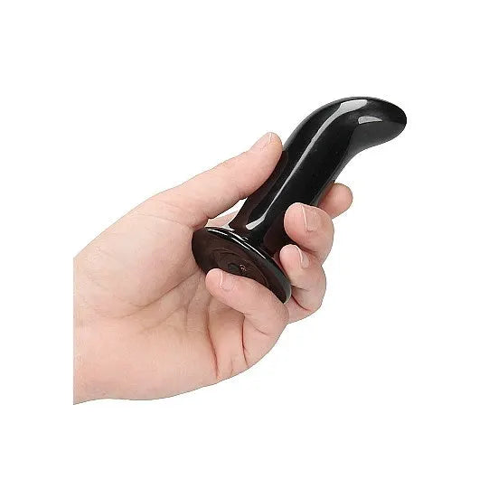 Prickly - Glass Vibrator - With Suction Cup and Remote - Rechargeable - PlayBlue
