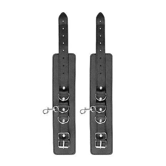 Bonded Leather Hogtie With Hand and Ankle Cuffs - PlayBlue