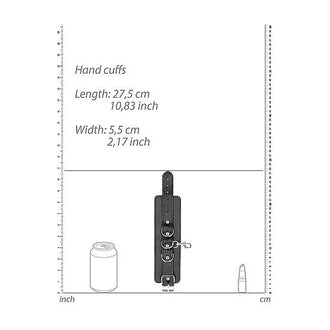 Bonded Leather Hogtie With Hand and Ankle Cuffs - PlayBlue