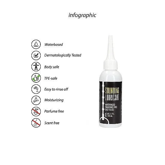 Urethral Sounding Lubricant - 80 ml - PlayBlue