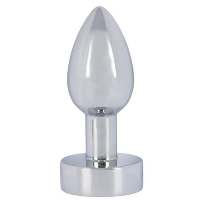 Heavy Metal Butt Plug with Rechargeable Vibration - PlayBlue