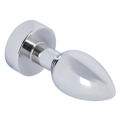 Heavy Metal Butt Plug with Rechargeable Vibration - PlayBlue