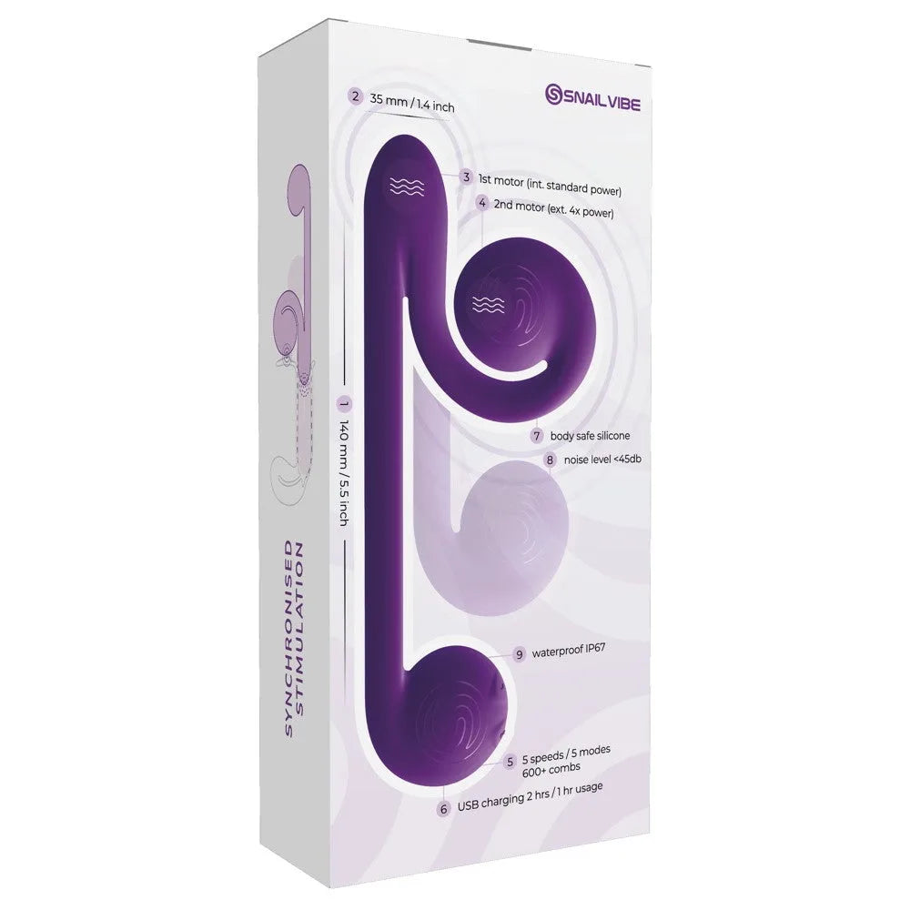 Snail Vibe - Ultimate Dual Stimulator - PlayBlue