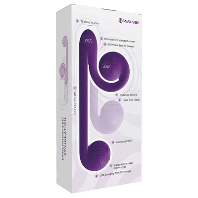 Snail Vibe - Ultimate Dual Stimulator - PlayBlue