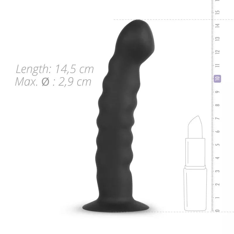 Silicone Strap-On - Bended - PlayBlue