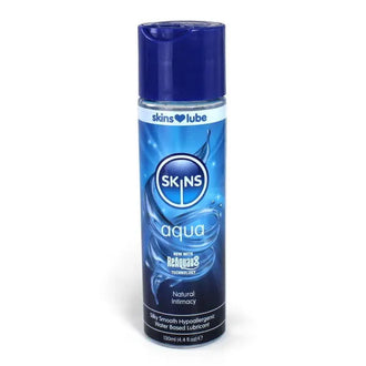 Skins Aqua Water Based Lubricant - 130ml - PlayBlue