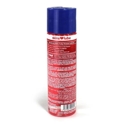 Skins Strawberry Water Based Lubricant - 130ml - PlayBlue