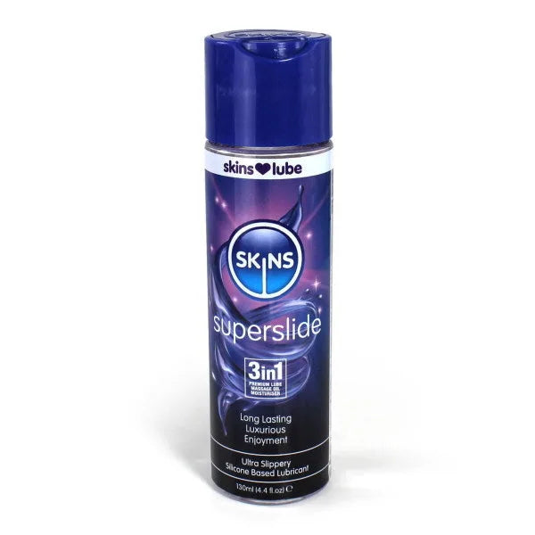Skins Superslide Silicone Based Lubricant - 130ml - PlayBlue