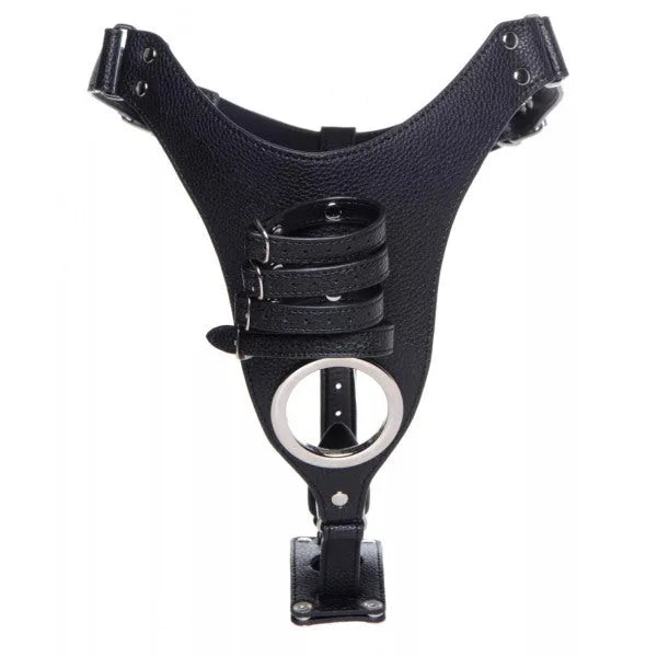 STRICT Penis Chastity Belt With Silicone Anal Plug - PlayBlue