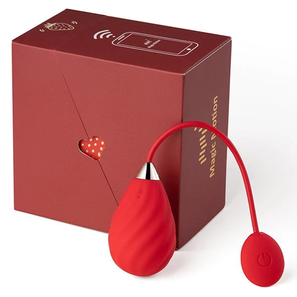 Magic Motion - Magic Sundae APP Controlled Silicone Vibrating Egg - PlayBlue