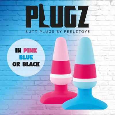 FeelzToys - Plugz Butt Plug Colors No. 1 - PlayBlue