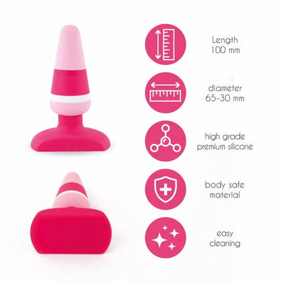 FeelzToys - Plugz Butt Plug Colors No. 2 - PlayBlue