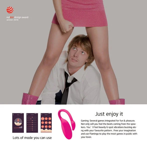 Magic Motion - Flamingo App Controlled Vibrating Bullet - PlayBlue