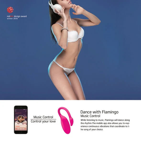 Magic Motion - Flamingo App Controlled Vibrating Bullet - PlayBlue
