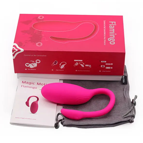 Magic Motion - Flamingo App Controlled Vibrating Bullet - PlayBlue