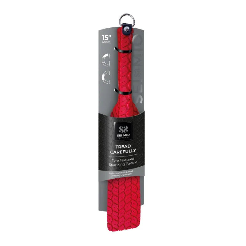 SEI MIO - Textured Tyre Paddle - Red - PlayBlue
