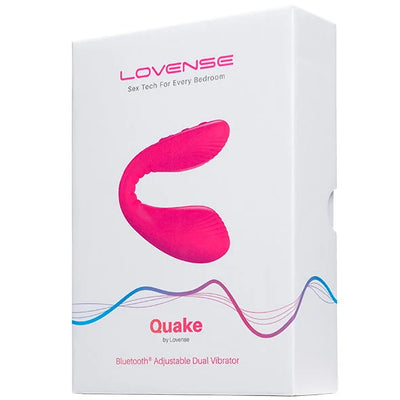 Lovense - Dolce Quake App Controlled Dual Vibrator - PlayBlue