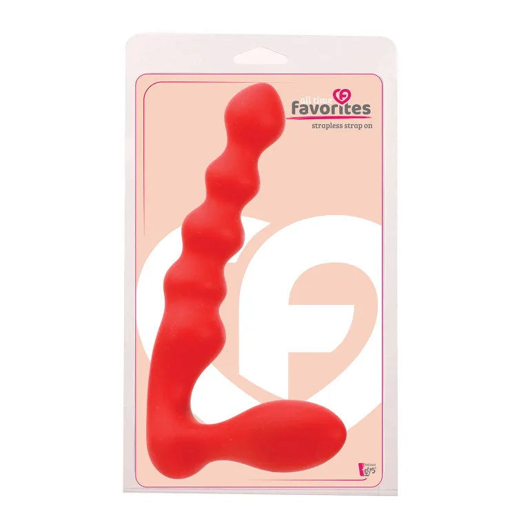All Time Favourites - Silicone Strapless Strap-on - PlayBlue