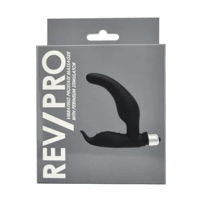 Rev-Pro Vibrating Prostate Massager with Perineum Stimulator - PlayBlue