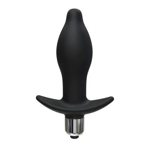 Loving Joy Silicone Vibrating Butt Plug - PlayBlue
