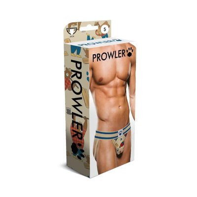 Prowler Lumberbear Jock Strap Beige Blue - XX-Large - 36-38 - PlayBlue