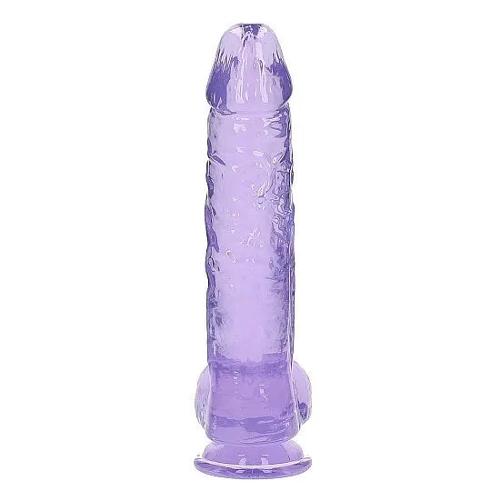 RealRock - 10 Realistic Dildo With Balls - PlayBlue