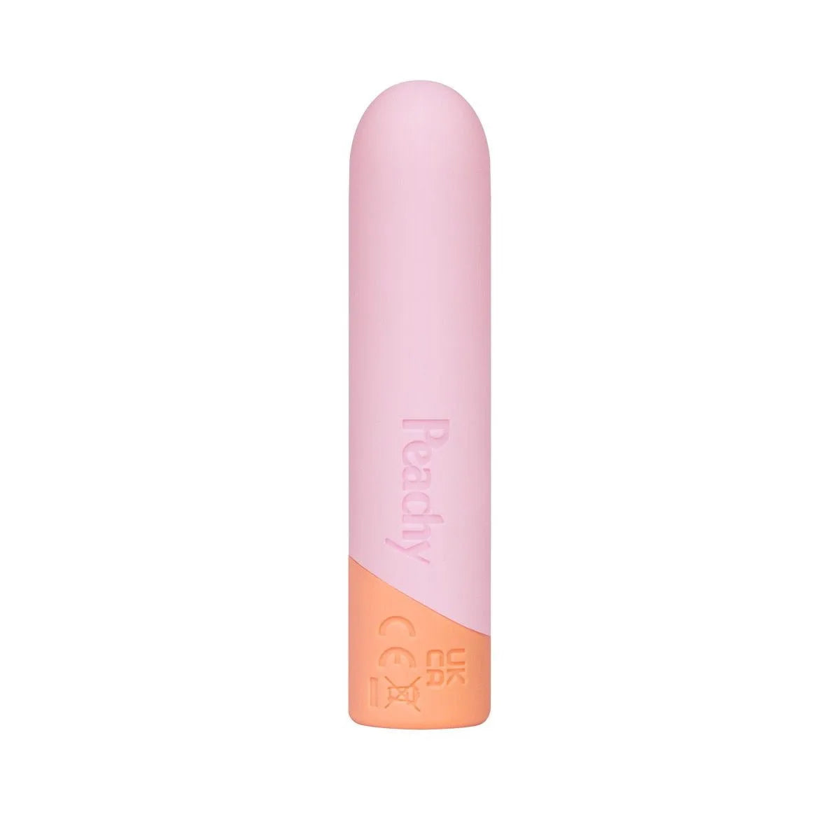 VUSH - Peachy Rechargeable Silicone Bullet Massager - PlayBlue