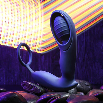 Zero Tolerance - Extra Mile Prostate Play C-Ring - PlayBlue