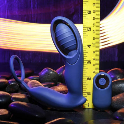 Zero Tolerance - Extra Mile Prostate Play C-Ring - PlayBlue