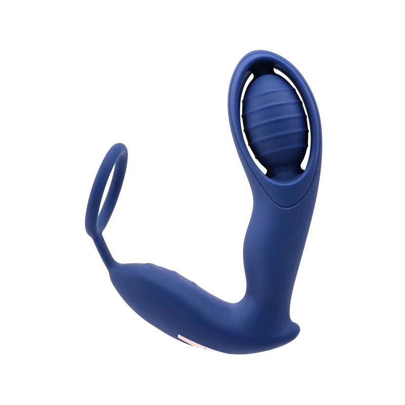 Zero Tolerance - Extra Mile Prostate Play C-Ring - PlayBlue
