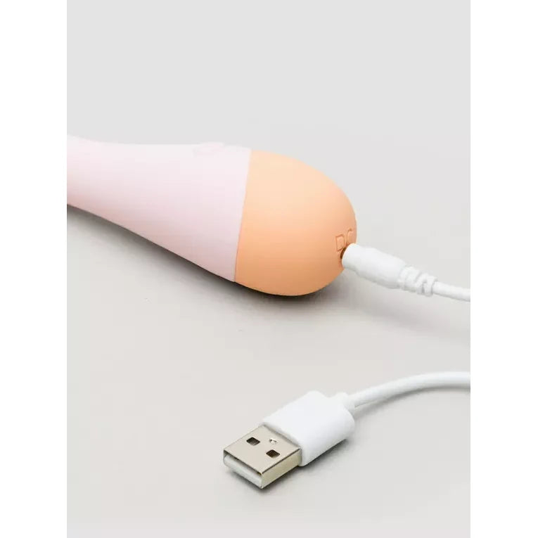 VUSH - Peachy Rechargeable Silicone G-Spot Massager - PlayBlue
