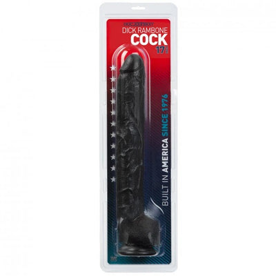 Dick Rambone Cock 18 - Black - PlayBlue