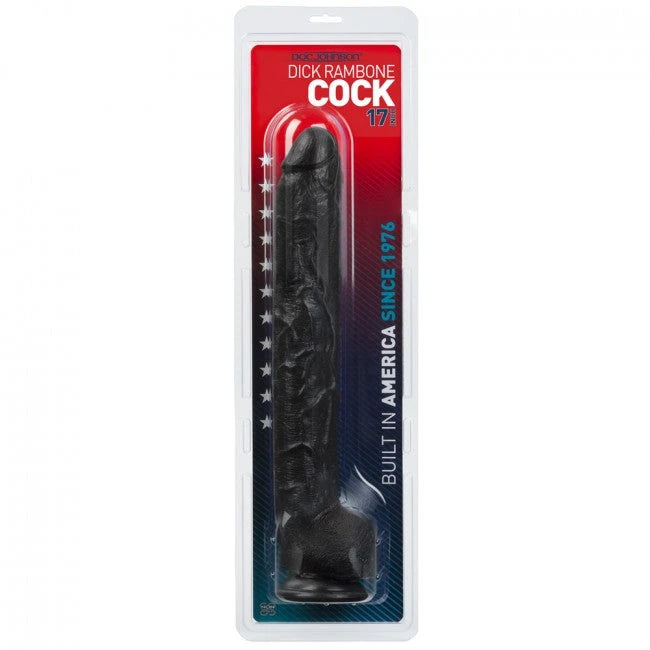 Dick Rambone Cock 18 - Black - PlayBlue