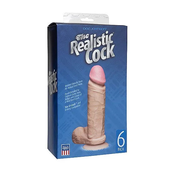 Realistic Cock 6"