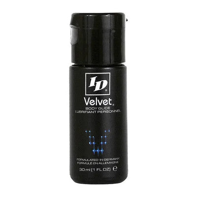 ID Velvet Silicone Based Lubricant - 30ml - PlayBlue