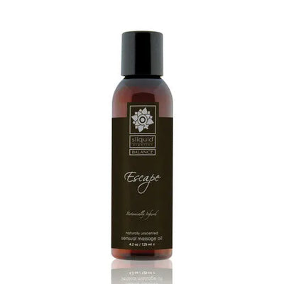 Sliquid Balance Collection Massage Oil 4.2oz - 4.2oz - Tranquility - PlayBlue