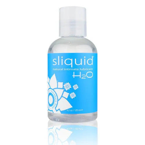 Sliquid Naturals H20 Waterbased Lubricant - 255ml - PlayBlue