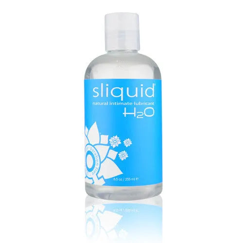 Sliquid Naturals H20 Waterbased Lubricant - 255ml - PlayBlue